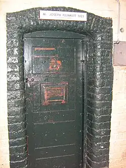 De celdeur van Joseph Plunkett