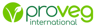 Logo van de koepel ProVeg International; ProVeg Nederland heeft geen eigen logo.