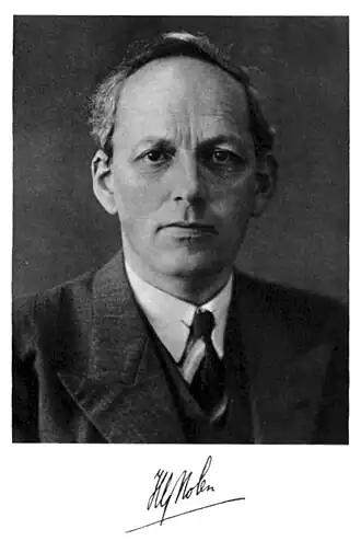 Prof. Dr. Ir. H. G. Nolen, 1938