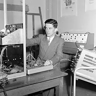 Prof. ir. H.R. van Nauta Lemke, 1960.