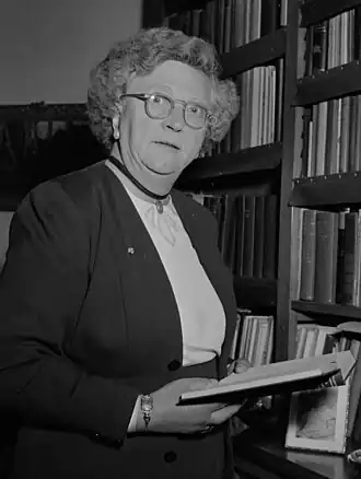 van der Molen in 1952
