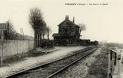 Station Proisy rond 1920