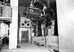 Filmcabine van het theater, 1942.