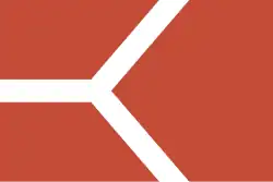 ?Ontwerp vlag voor Chicago, gemaakt in 1892 door Francis Davis Millet naar een ontwerp van Alfred Jensen Råvad. Hoewel de vlag nooit werd goedgekeurd door het stadsbestuur, werd hij veel gebruikt als onofficiële stadsvlag, met name tijdens de World's Columbian Exposition. Uiteindelijk werd hij vervangen door de eerste officiële vlag van Chicago in 1917.