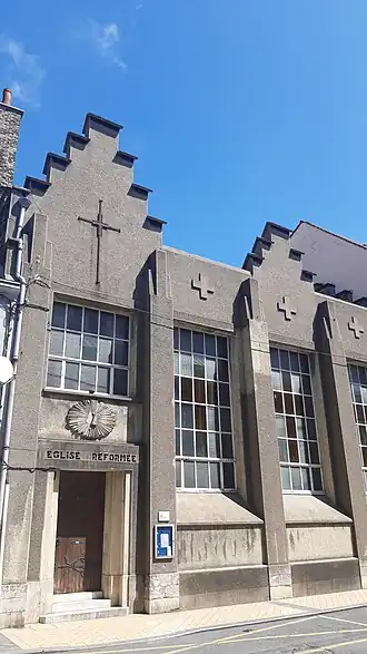 De Protestantse kerk van Calais