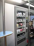 Een snoepautomaat op de Valleilijntrein