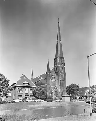 De Provenierskerk in 1970