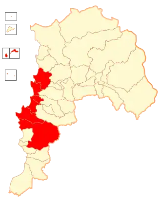 Kaart van Valparaíso