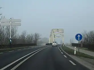 Brug over IJssel bij Doesburg, sinds 2016 genoemd naar Alexander Ver Huell