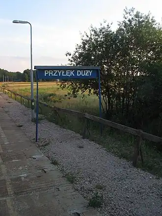 Station Przyłęk Duży