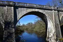 Spoorviaduct over de Gartempe.