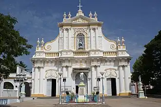 Immaculate Conception-kathedraal in Puducherry in 2009