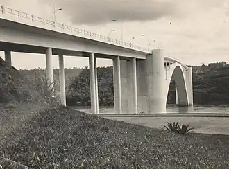 De Internationale Brug der Vriendschap in 1965