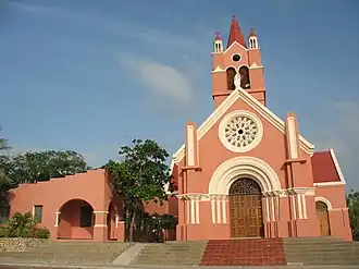 Katholieke kerk Nuestra Señora del Carmen in Puerto Colombia
