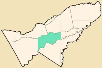 Kaart van Puerto Rico