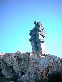 Monumento al Minero, sculptuur van 17 m hoog in Puertollano