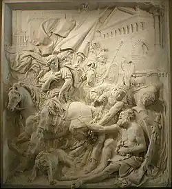 Alexander de Grote en de Diogenes van Sinope, Louvre