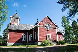 De kerk van Pukkila