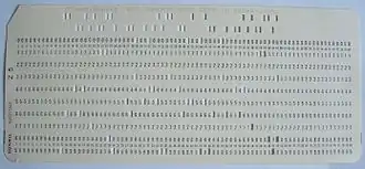 ponskaart voor COBOL