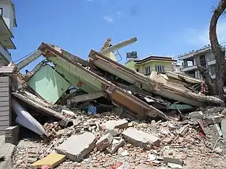 Aardbevingen Nepal 2015