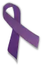 Purple ribbon