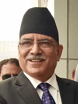 Prachanda in 2016