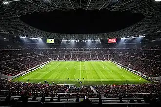 De finale wordt gespeeld in de Puskás Aréna.