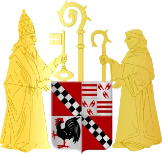 Het wapen van de stad Puurs