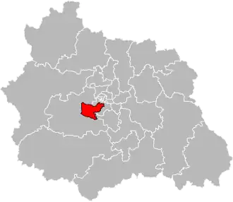 Locatie van het kanton