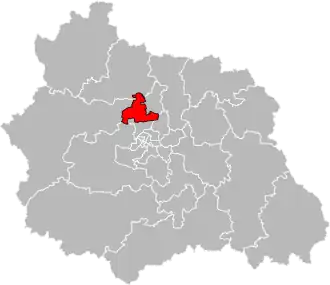 Locatie van het kanton