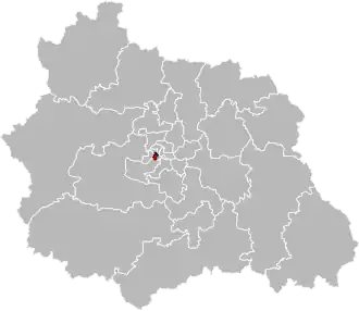 Locatie van het kanton