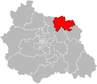 Locatie van het kanton