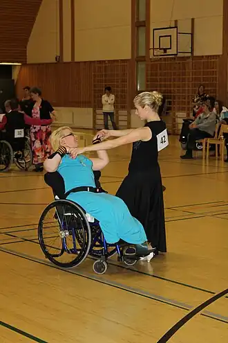 Rolstoeldanswedstrijd