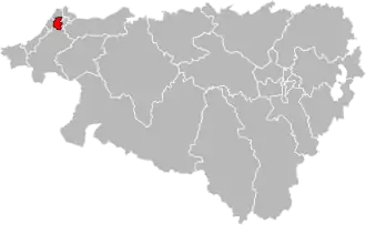 Locatie van het kanton