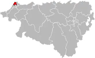 Locatie van het kanton