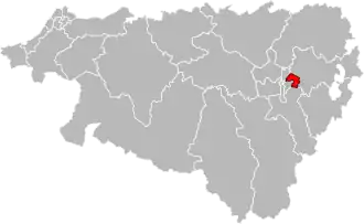 Locatie van het kanton