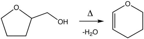 Synthese van dihydropyraan