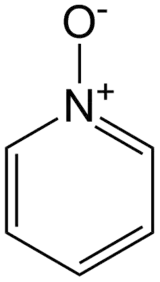 Structuurformule van pyridine-N-oxide