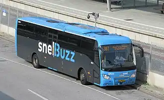 Scania-Higer A30 van Qbuzz