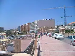 Gezicht op de plaats