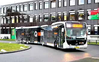 Qbuzz's 2013 Mercedes-Benz CapaCity 3400 in Groningen