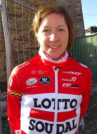 Anisha Vekemans in 2016