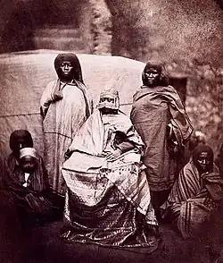 Koningin van het eiland Moheli (de Comoren, 1863).