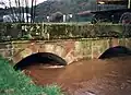 Zestiende-eeuwse brug over de Queich bij Queichhambach