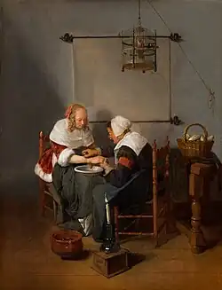 De Originele Aderlating (1660) van Quiringh van Brekelenkam
