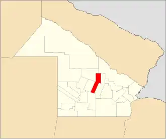 Kaart van departement