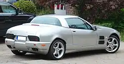 Qvale Mangusta, achteraanzicht