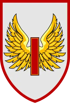 Staartschild voor 1 squadron RAF