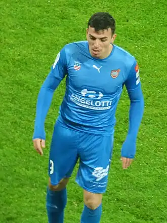 Rabillard in 2019 als speler van Béziers