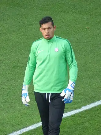 Contreras in 2018 als speler van Châteauroux